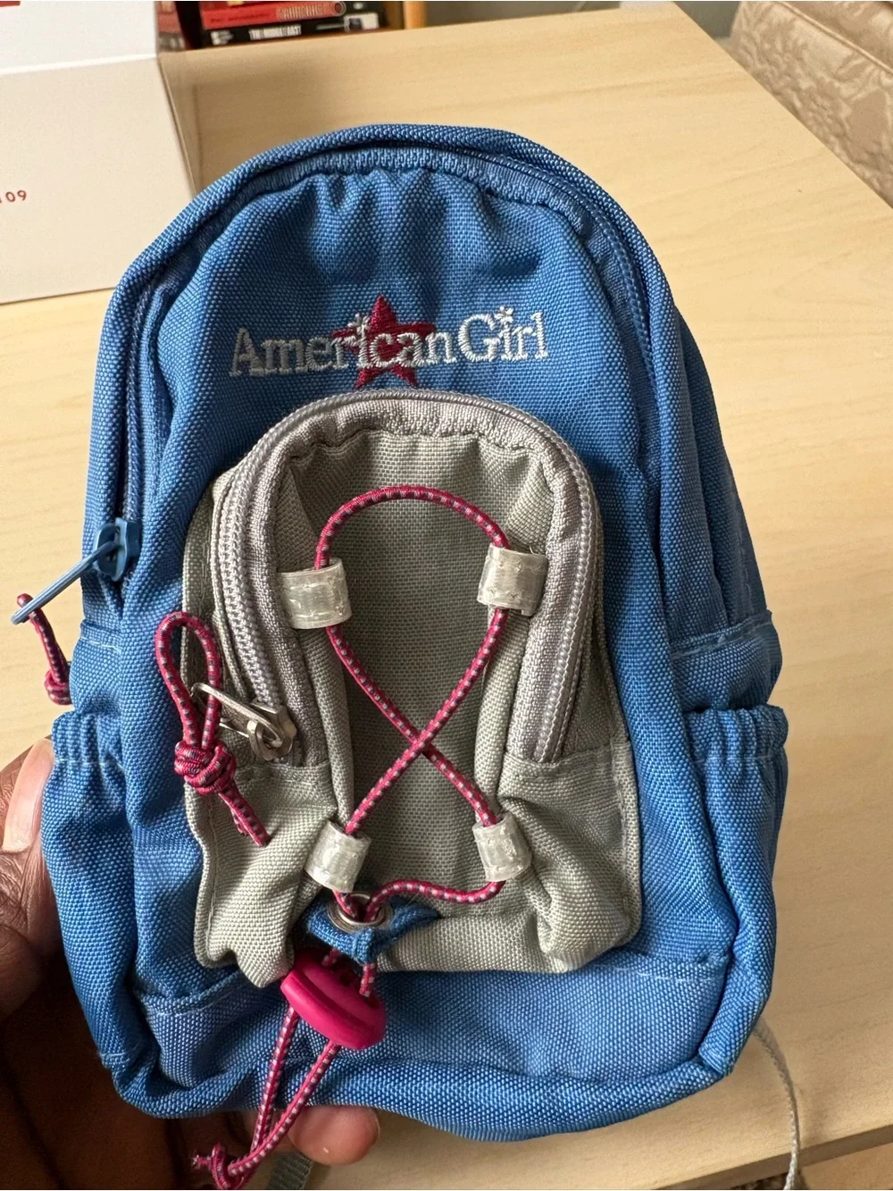 American Girl mini backpack